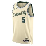 Maillot NBA Milwaukee Bucks Gary Trent JR Nike 2025-26 City Edition Blanc Swingman - Homme